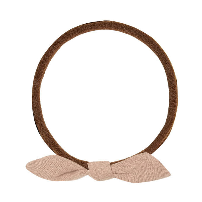 Quincy Mae Apricot - Brown Little Knot Headband