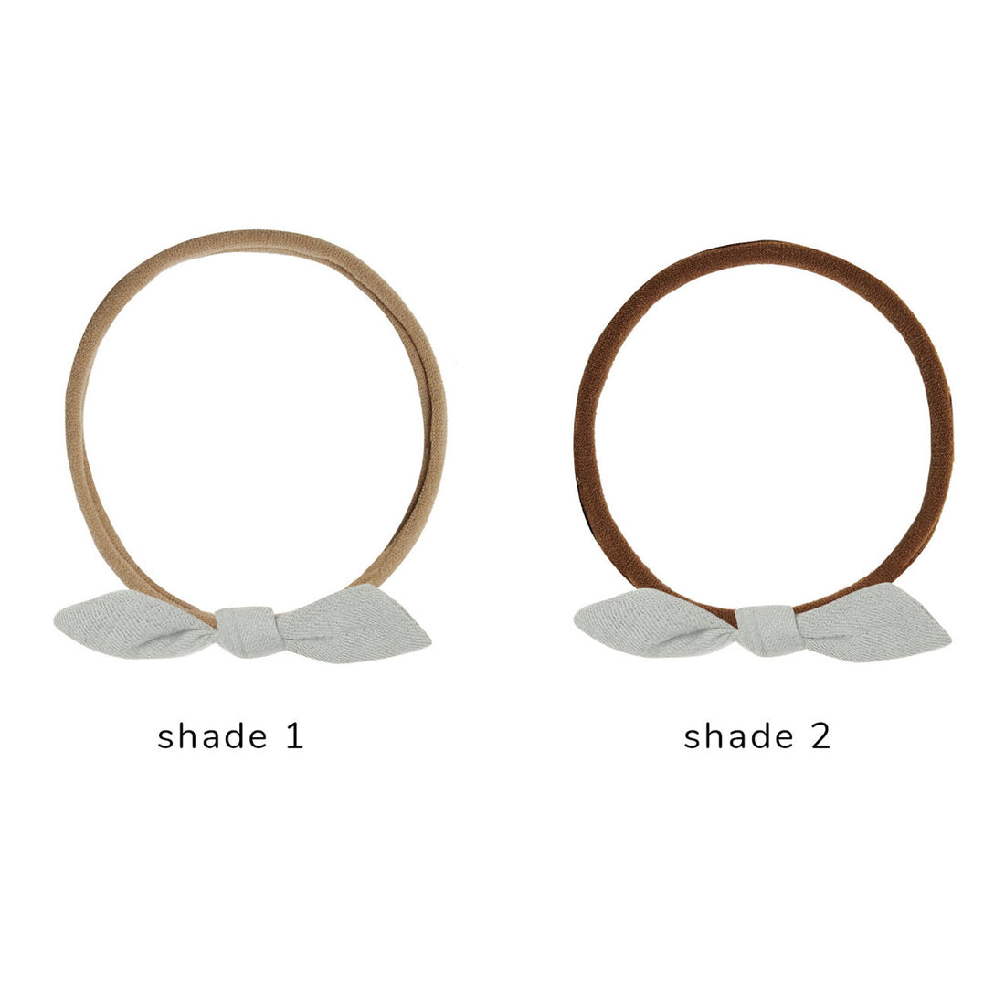 Quincy Mae Sky - Brown Little Knot Headband