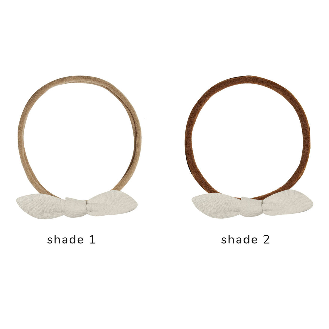 Quincy Mae Little Knot Headband | Ivory