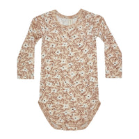 Quincy Mae Bamboo Long Sleeve Bodysuit | Blossom