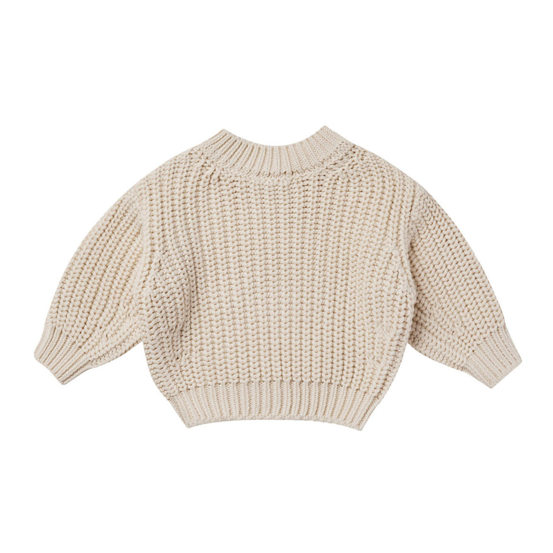 Quincy Mae Chunky Knit Sweater | Natural