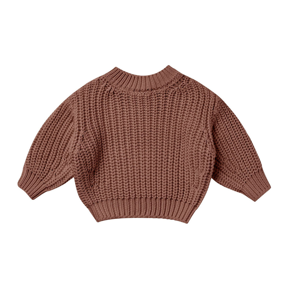 Quincy Mae Chunky Knit Sweater | Pecan