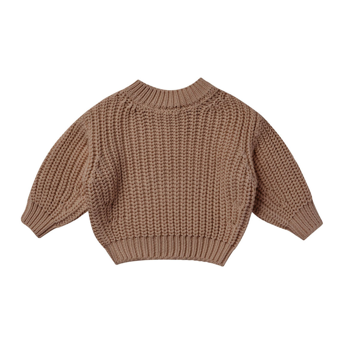 Quincy Mae Chunky Knit Sweater | Cocoa