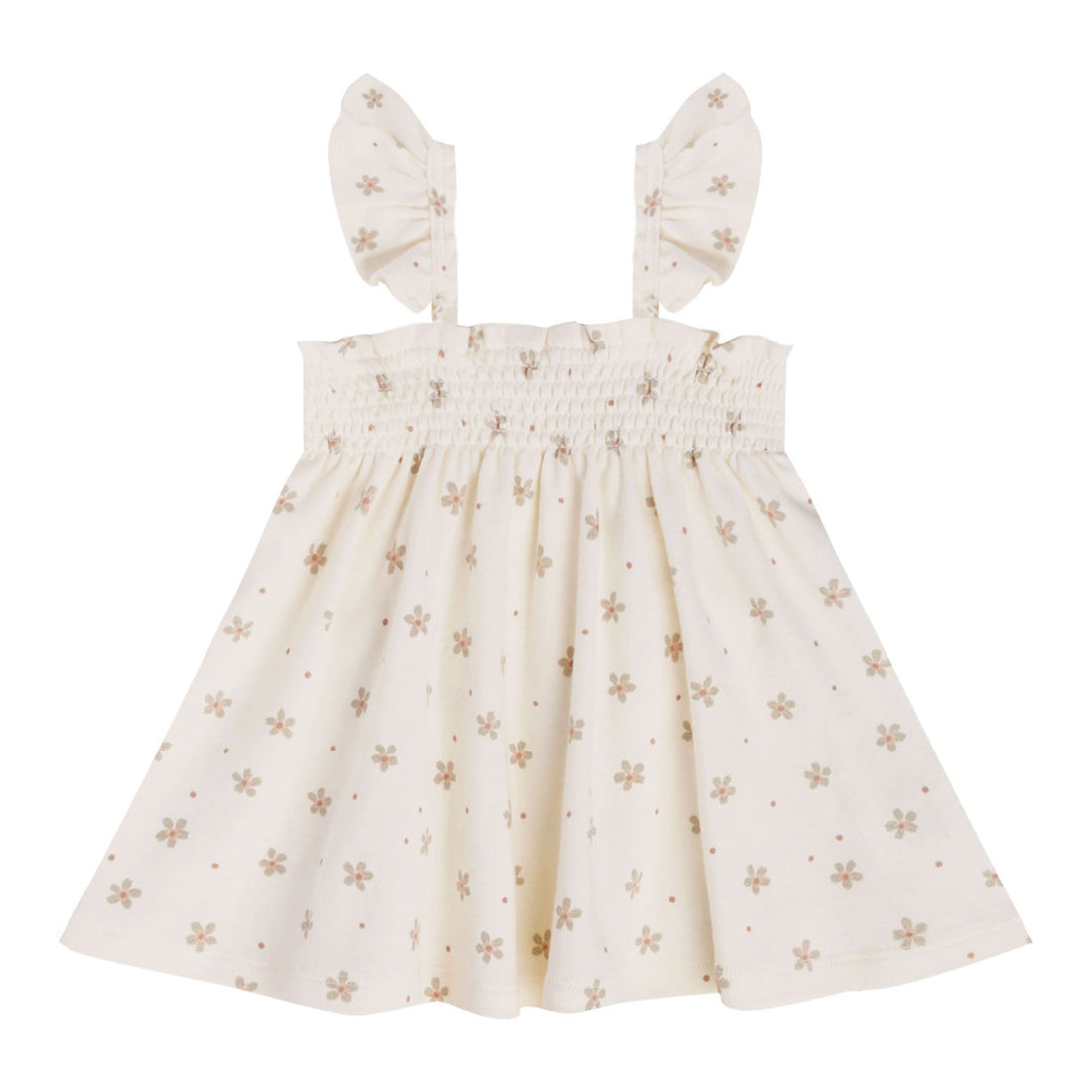Quincy Mae Smocked Jersey Dress | Dotty Floral