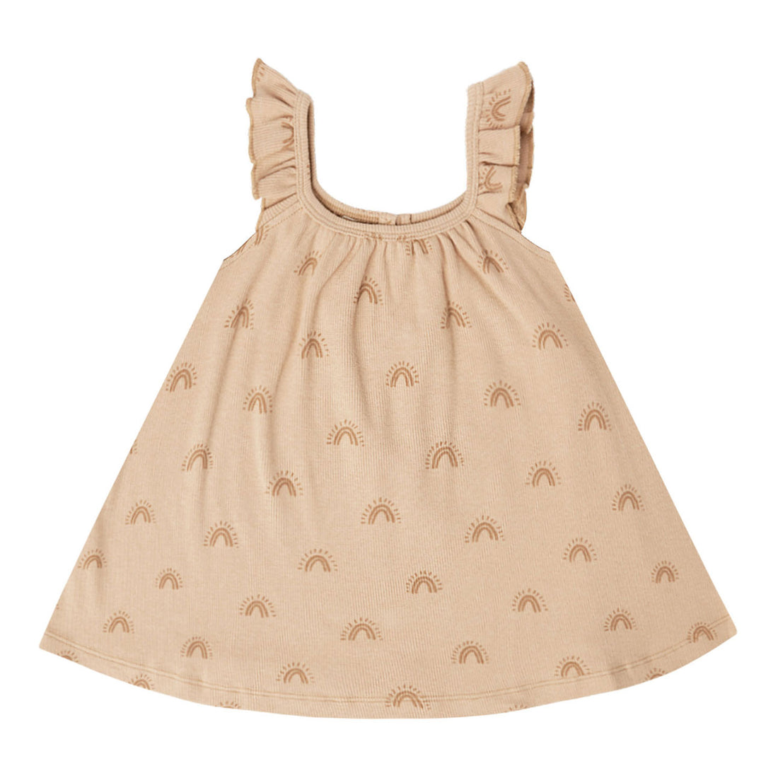 Quincy Mae Ruffle Swing Dress | Rainbows