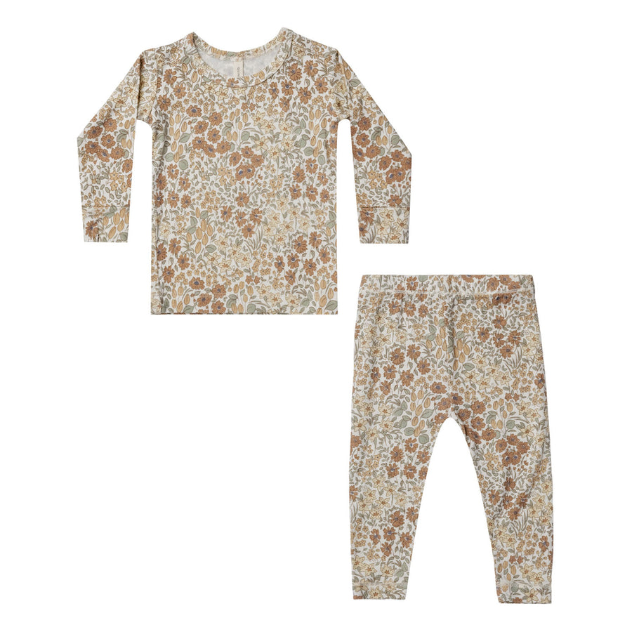Quincy Mae Bamboo Pajama Set | Wildflowers