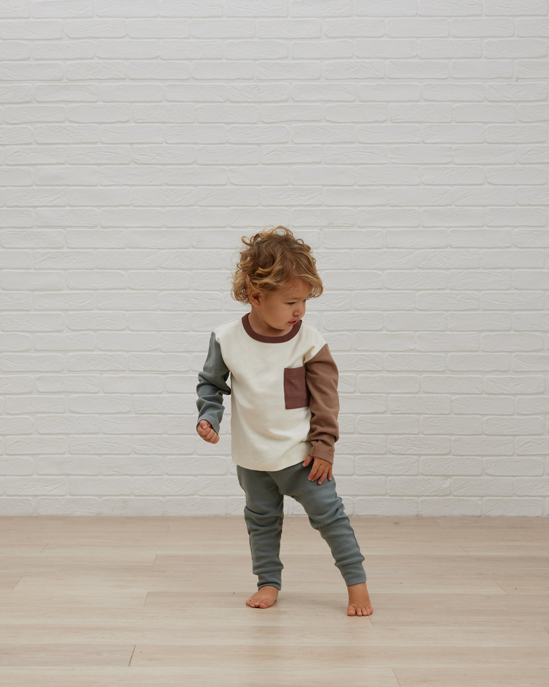 Quincy Mae Drawstring Pant | Dusk