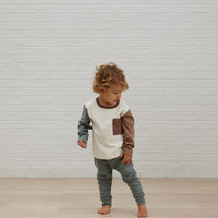 Quincy Mae Drawstring Pant | Dusk