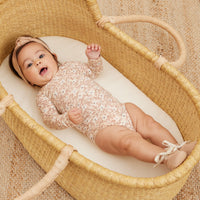 Quincy Mae Bamboo Long Sleeve Bodysuit | Blossom