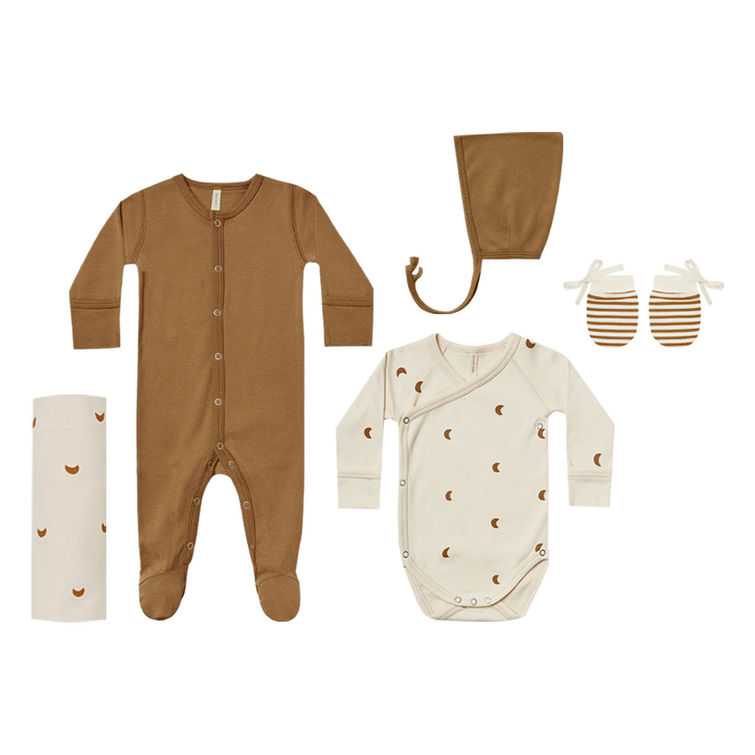 Quincy Mae Essentials Set-Walnut / Natural