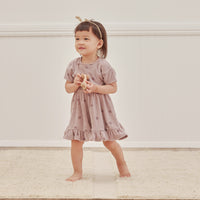 Quincy Mae Terry Dress Set | Dots