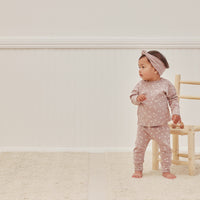 Quincy Mae Long Sleeve Tee | Butterflies