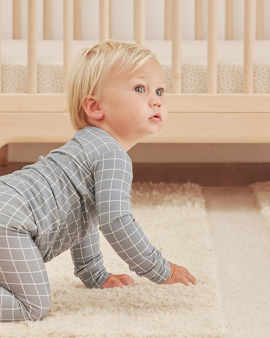 Quincy Mae Bamboo Pajama Set | Grid