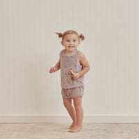 Quincy Mae Terry Tank Set | Dots