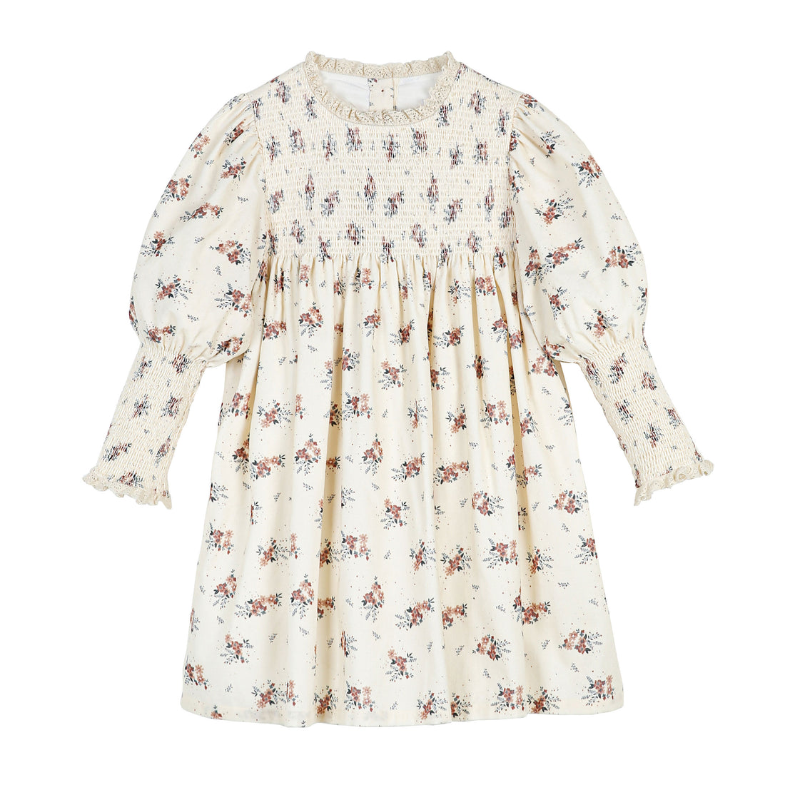 Cera Una Volta Flower Print Silvia Dress