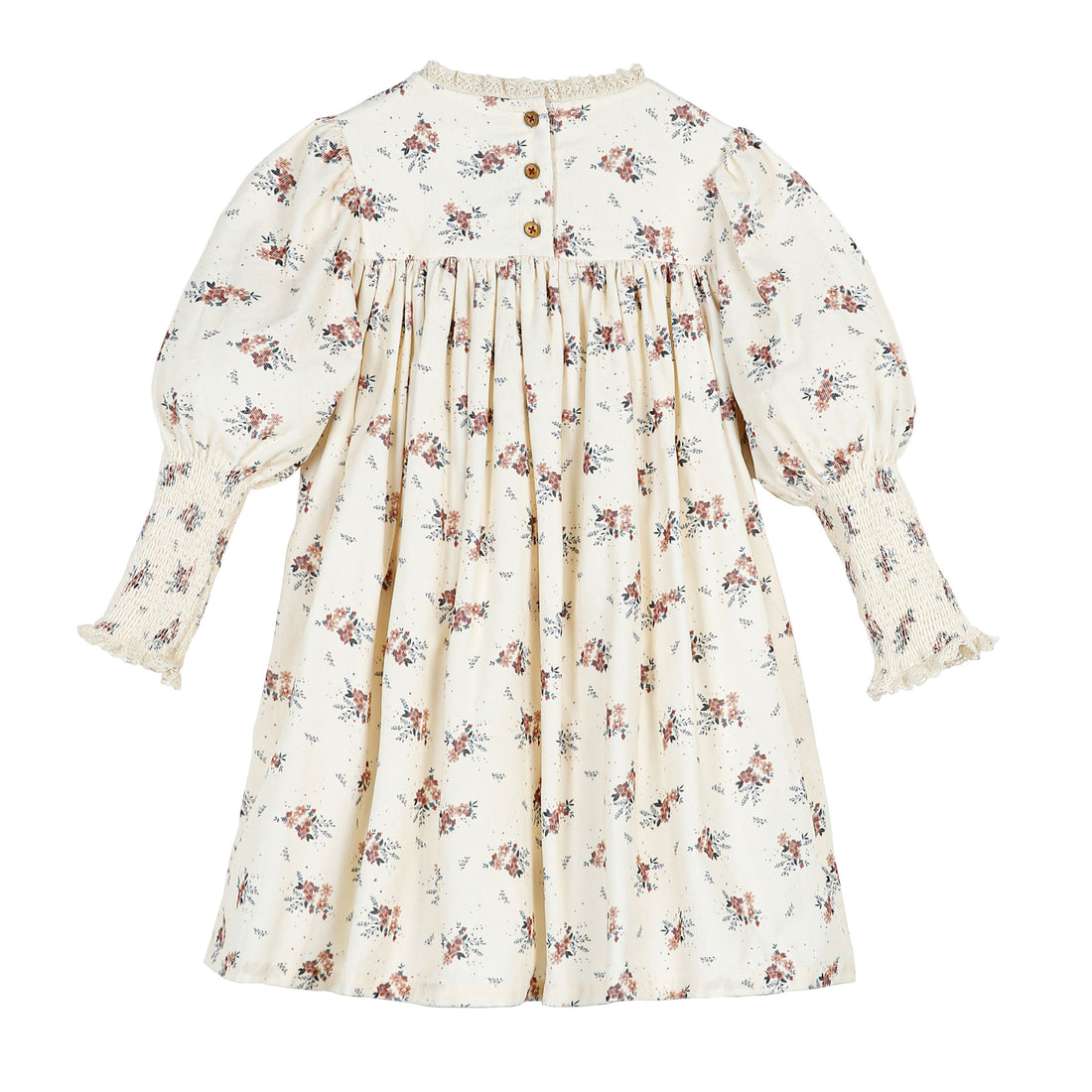 Cera Una Volta Flower Print Silvia Dress