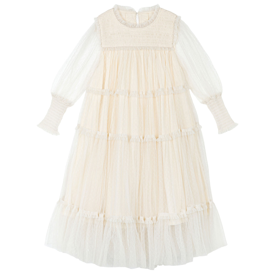 Cera Una Volta Cream Grace Dress