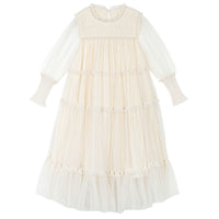 Cera Una Volta Cream Grace Dress