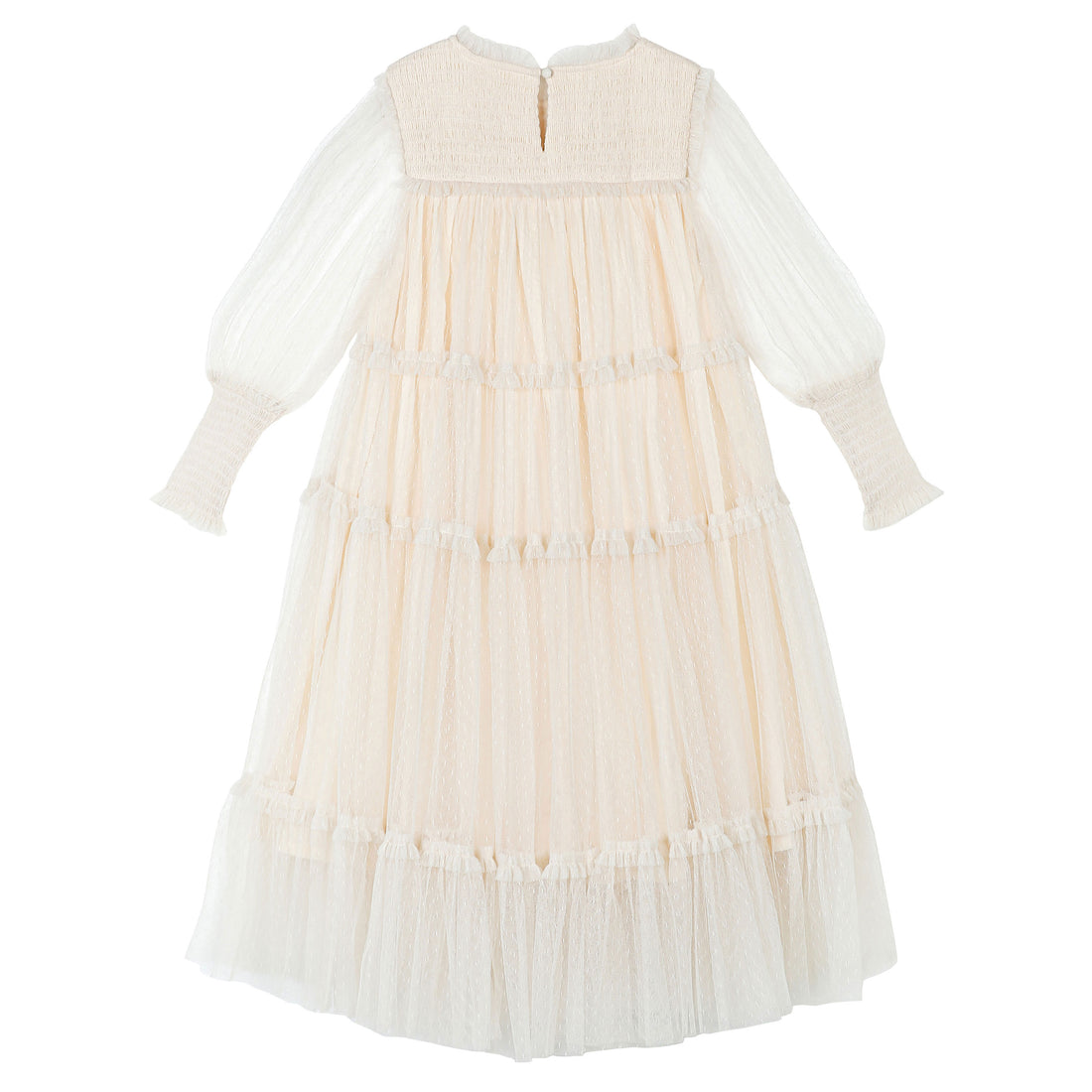 Cera Una Volta Cream Grace Dress