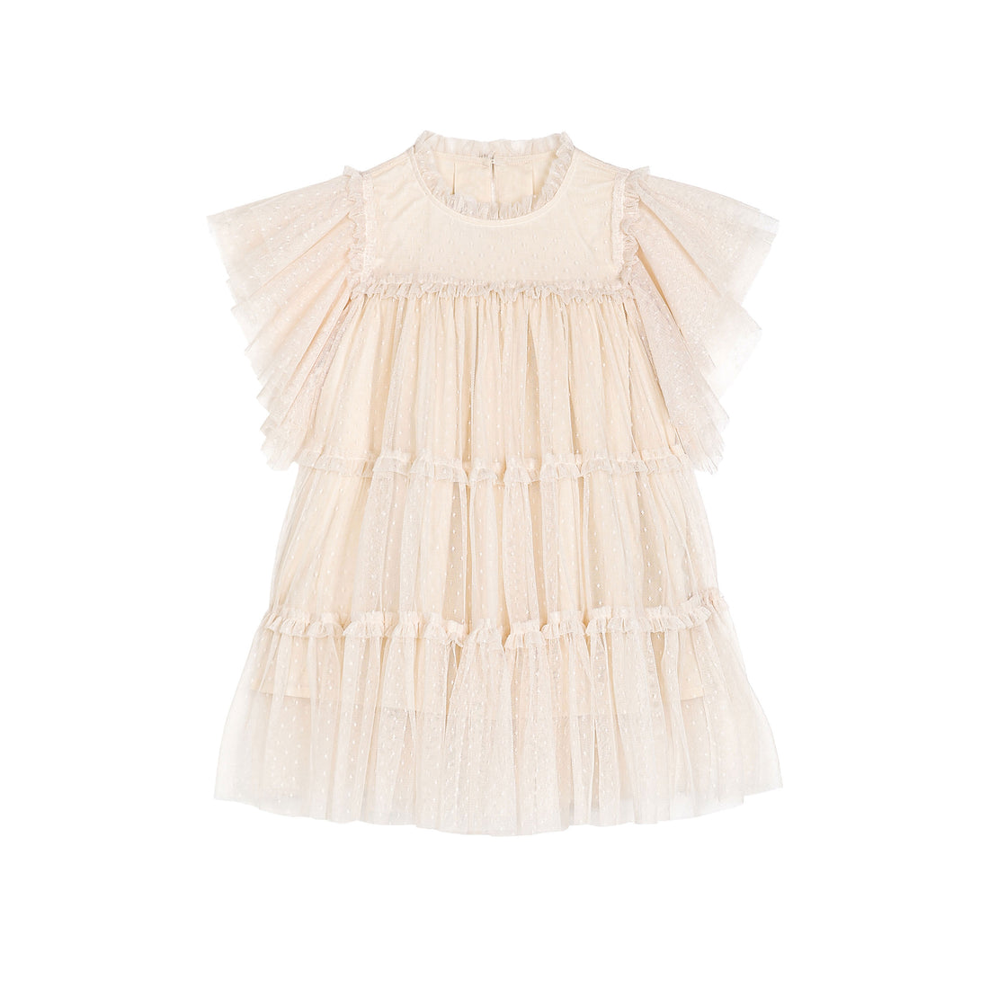 Cera Una Volta Cream Carolina Dress