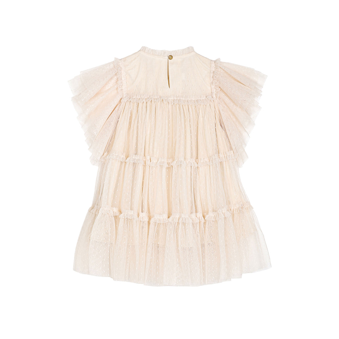 Cera Una Volta Cream Carolina Dress