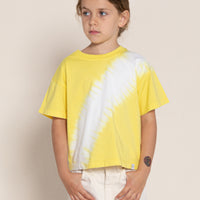 Finger in the Nose Queen Soft Yellow Dip Bleach Short Sleeve T-Shirt