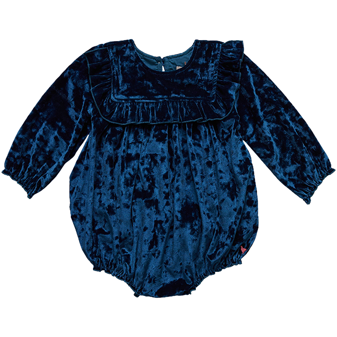 Pink Chicken Quinn Bubble - Blue Velvet