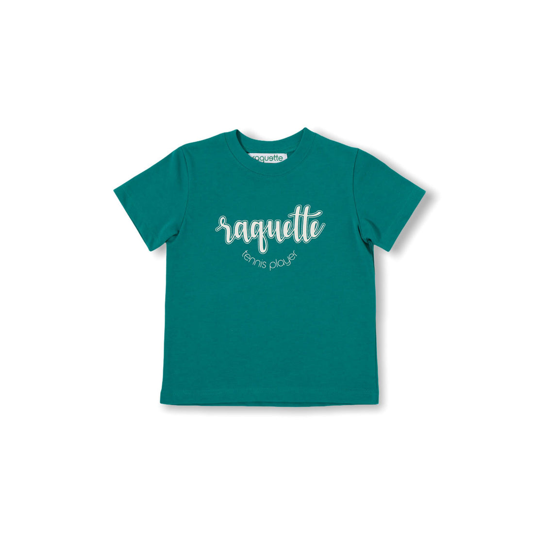 Racquette Green Tennis Baseline Player Tee