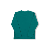 Racquette Green Tennis Baseline Logo Longsleeve Tee