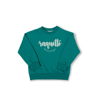 Racquette Green Tennis Baseline Logo Sweater