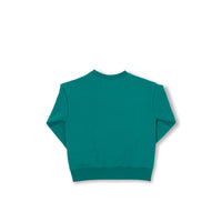 Racquette Green Tennis Baseline Logo Sweater