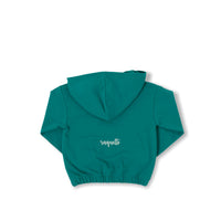 Racquette Green Tennis Baseline Logo Hoody