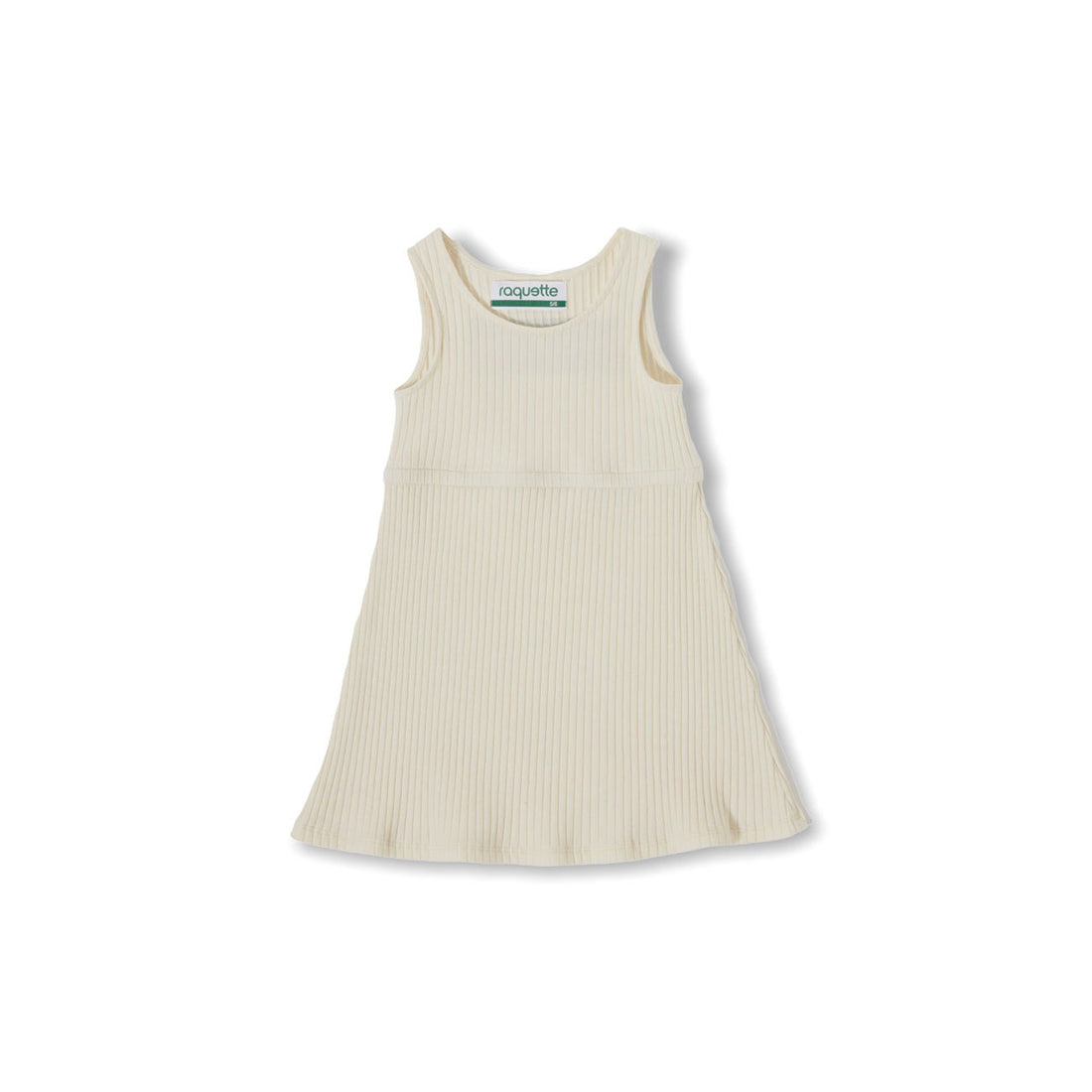 Racquette Cream Baseline Rib Tennis Dress
