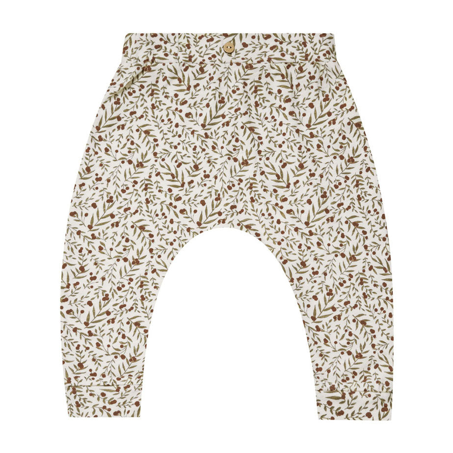 Rylee and Cru Natural Holly Vines Slouch Pant