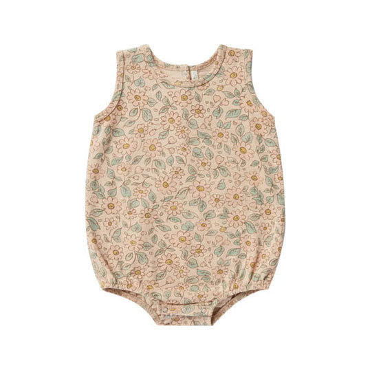 Rylee and Cru Bubble Romper | Blush Floral