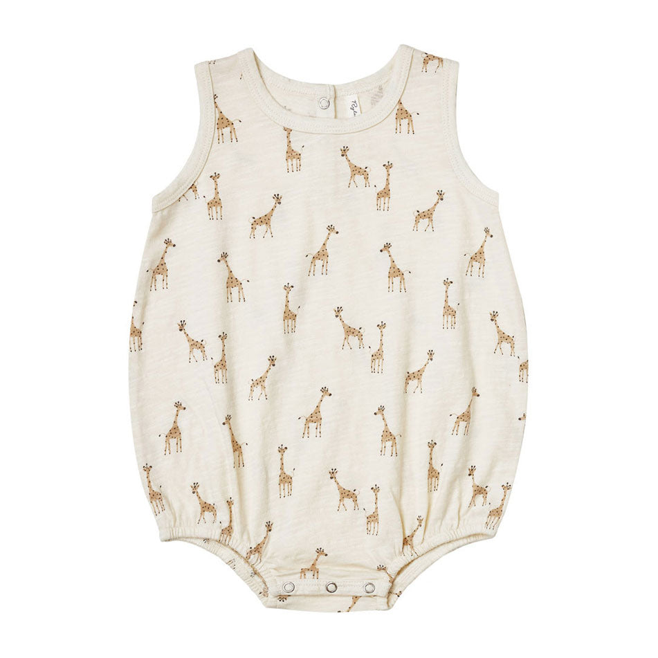 Rylee and Cru  Giraffes Bubble Onesie