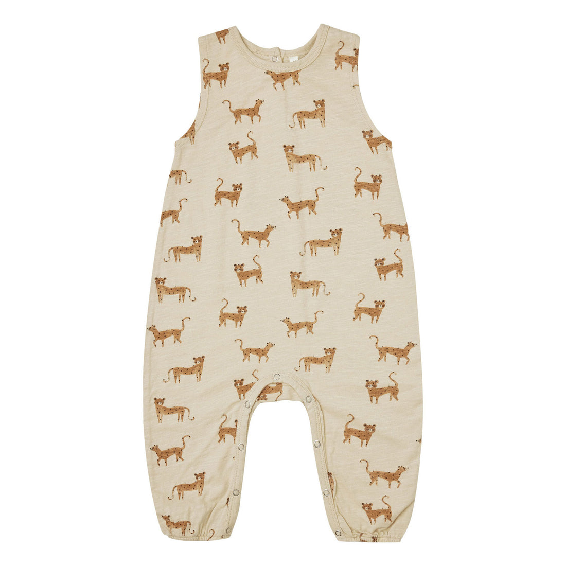 Rylee and Cru Leopard Mills Jumpsuit