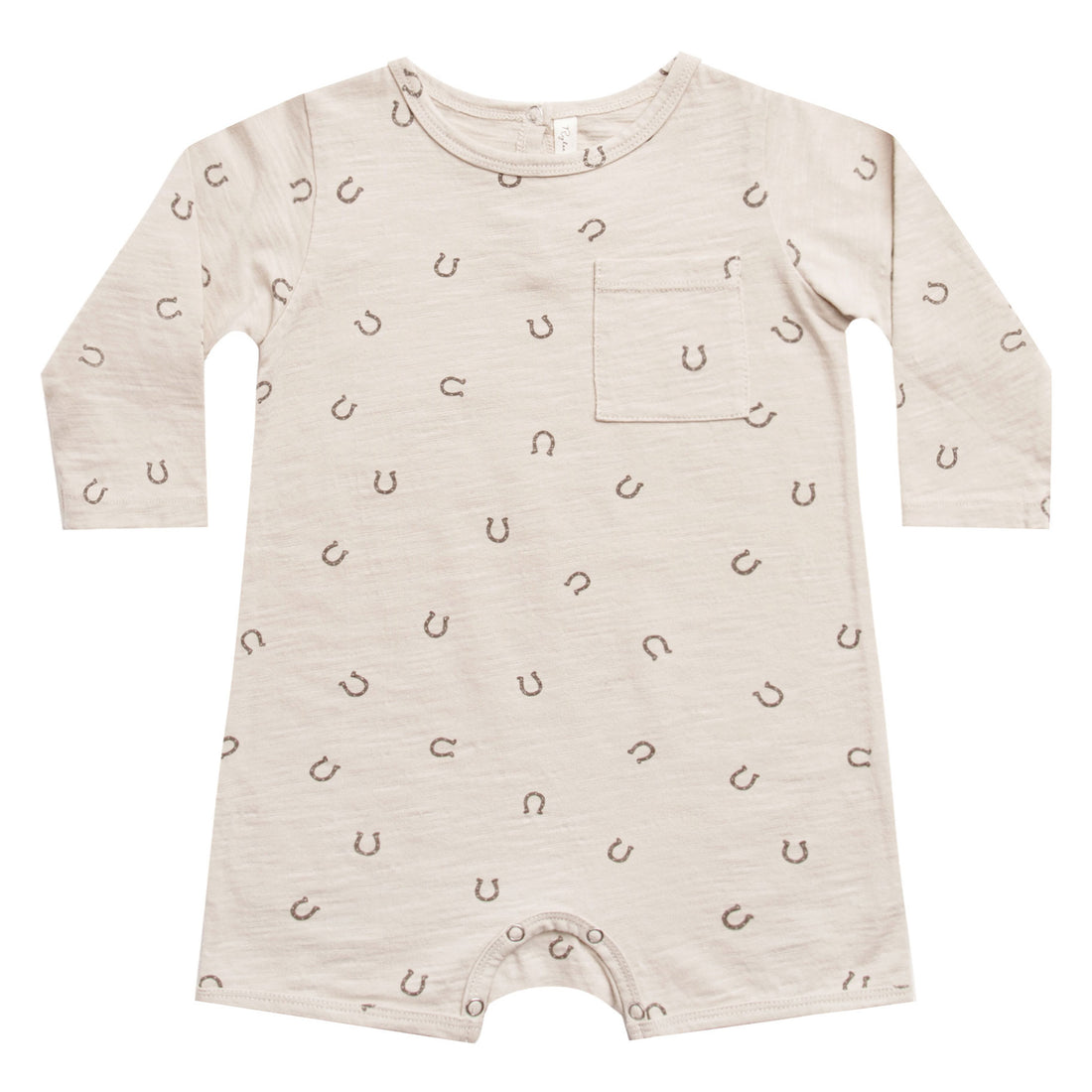 Rylee and Cru Stone Horseshoes Dash Romper