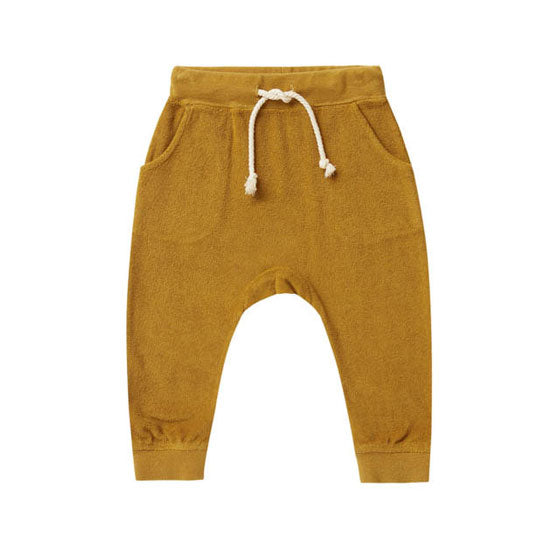 Rylee and Cru Terry Sweatpant | Gold