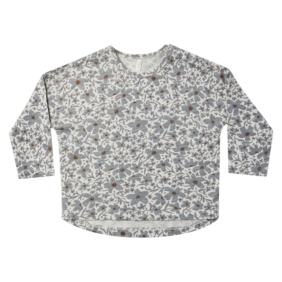 Rylee and Cru Long Sleeve Tee || Georgia Blue Floral