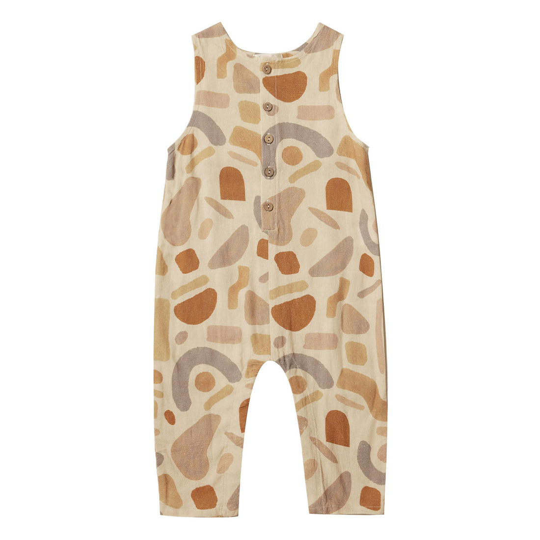 Rylee and Cru Button Jumpsuit || Abstract