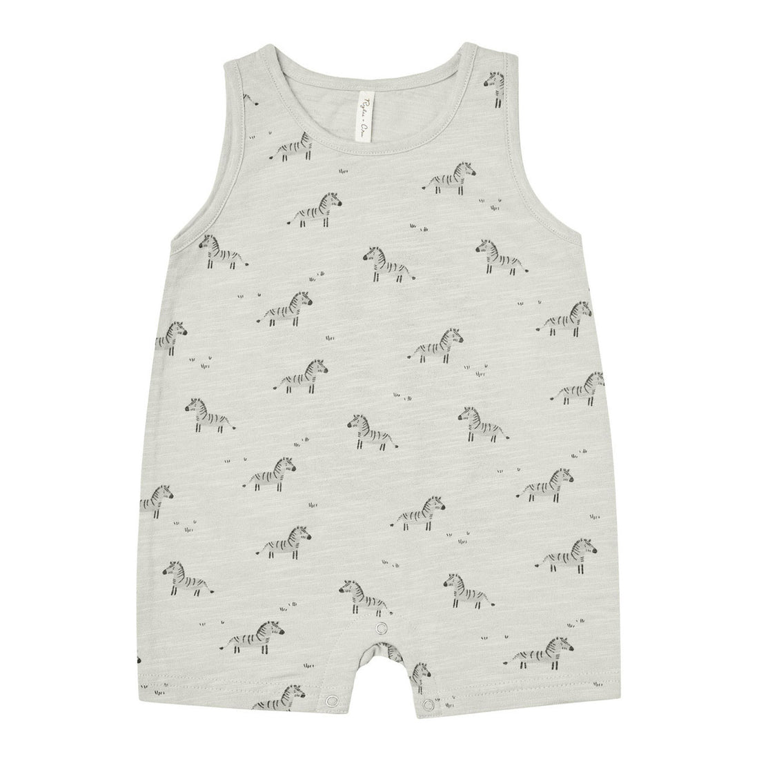 Rylee and Cru Zebra Sleeveless One-Piece
