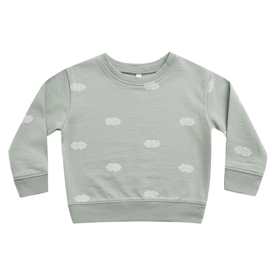 Rylee and Cru Blue-Fog Clouds Sweatshirt