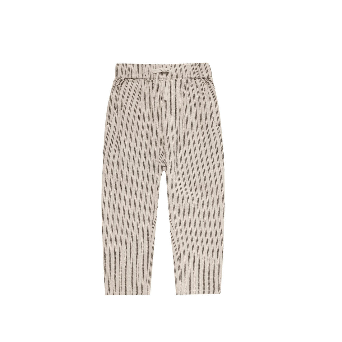 Rylee and Cru Ethan Trouser || Black Pinstripe