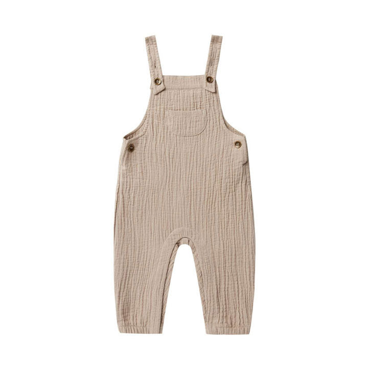 Rylee and Cru Baby Overall | Grey
