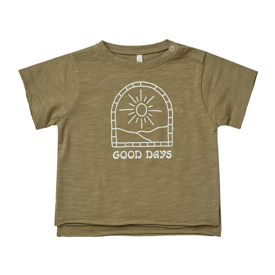 Rylee and Cru  Good Days Raw Edge Tee