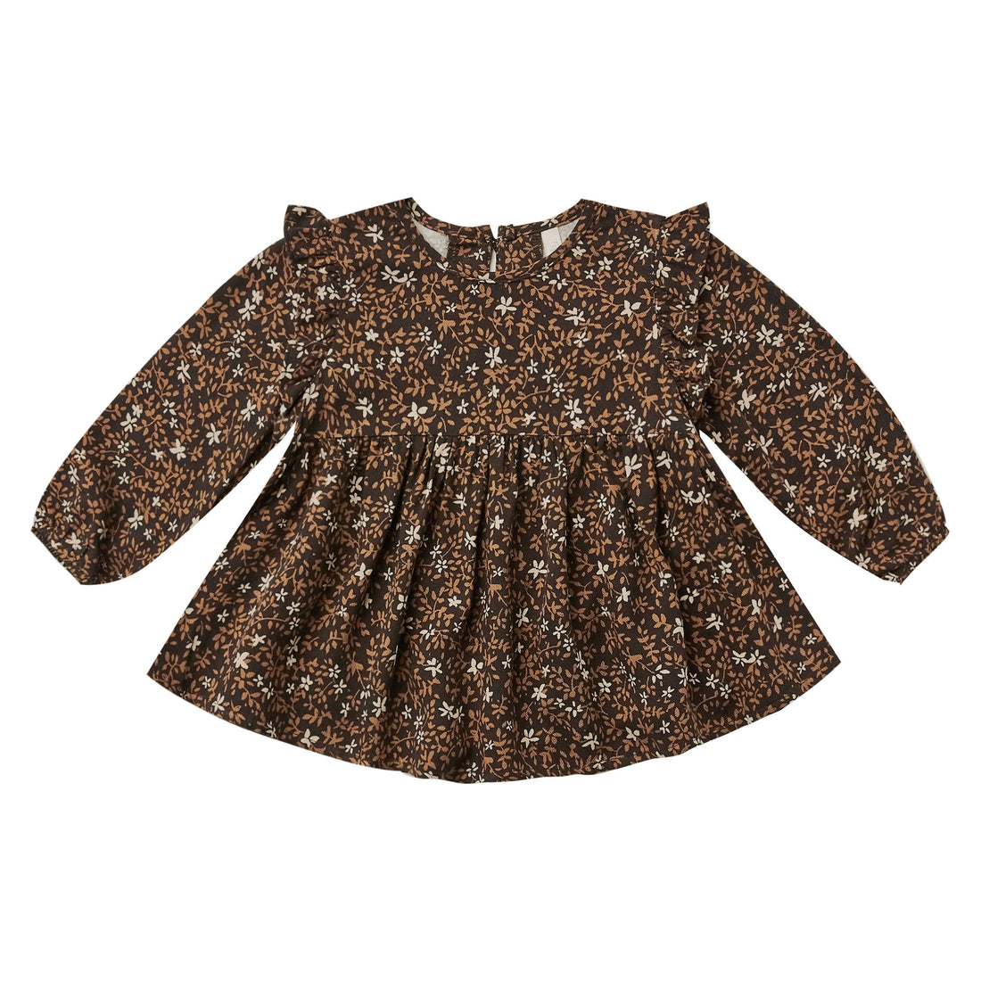 Rylee and Cru Vintage-Black Winter Bloom Piper Baby Blouse