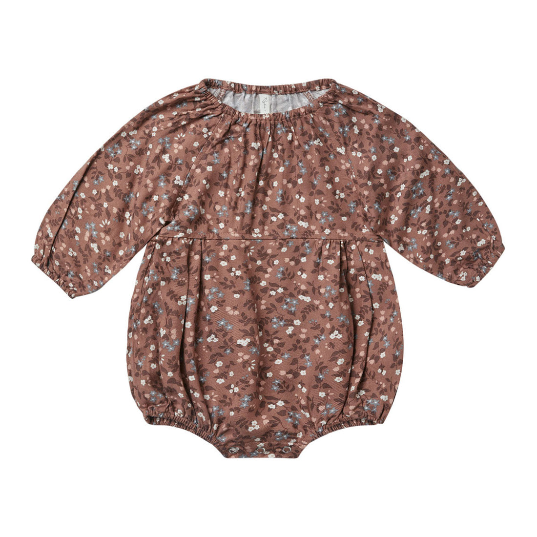 Rylee and Cru Wine Winter Garden Longsleeve Bubble Romper
