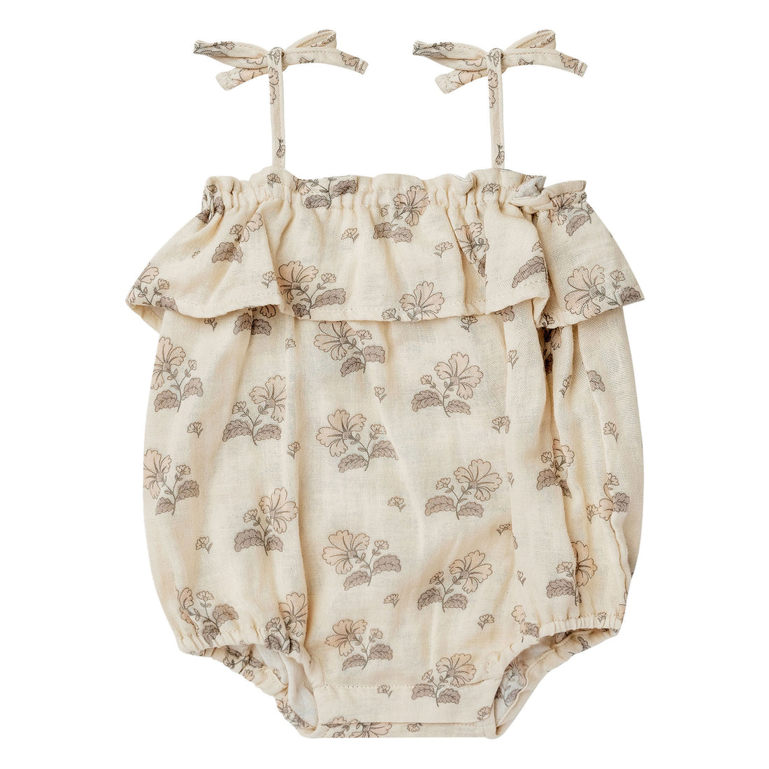 Rylee and Cru Ruffle Romper || Vintage Floral