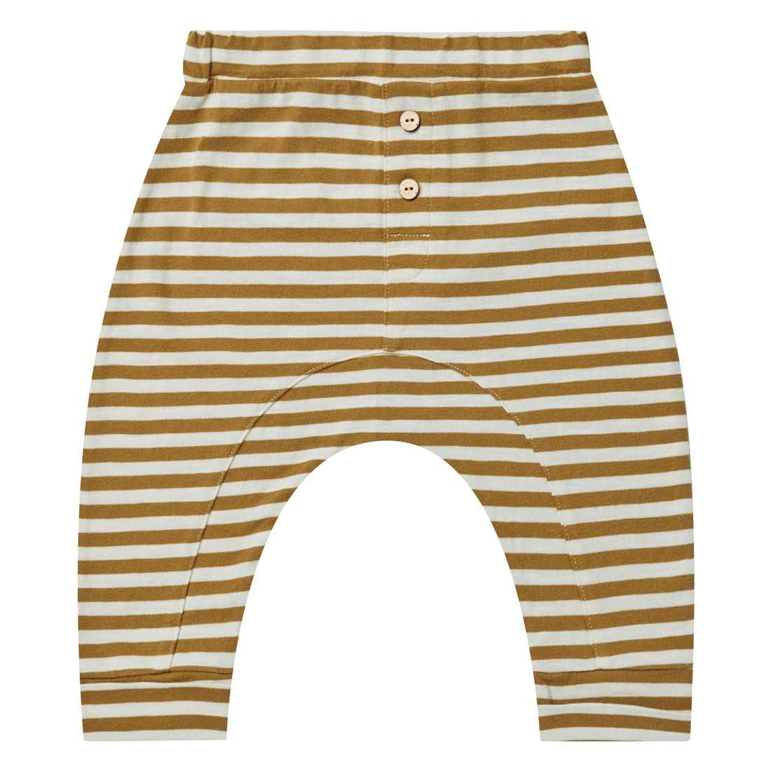 Rylee and Cru Baby Cru Pant || Chartreuse Stripe
